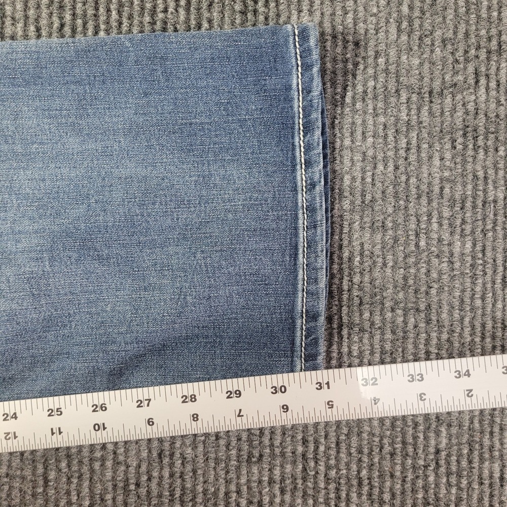 Est. 1946 Denim Jeans Women's Sz 14 Distressed Bling Pocket Contemporary Fit - Picture 7 of 8